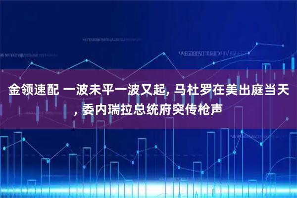 金领速配 一波未平一波又起, 马杜罗在美出庭当天, 委内瑞拉总统府突传枪声